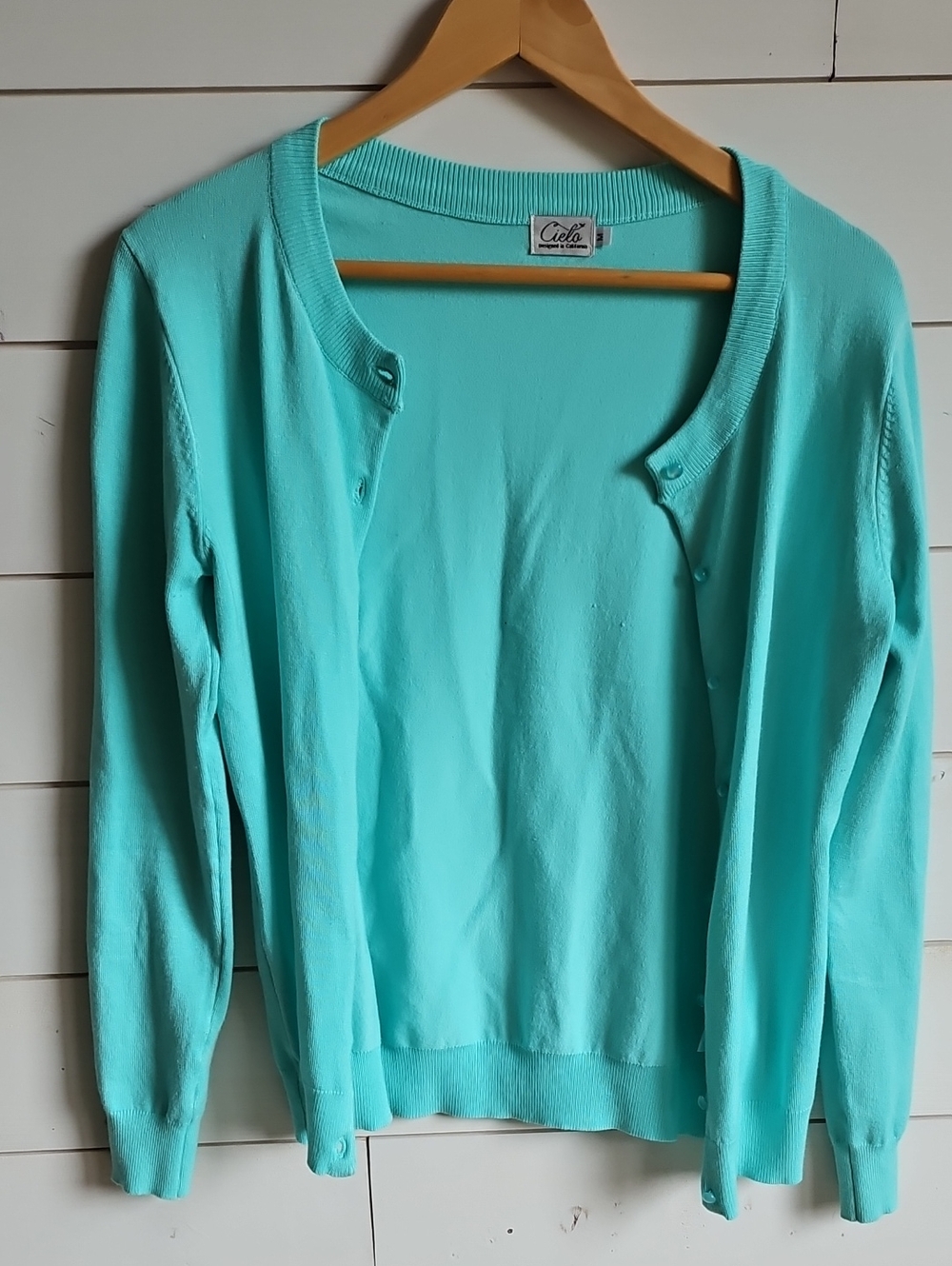 Cielo Mint Green Knit Top